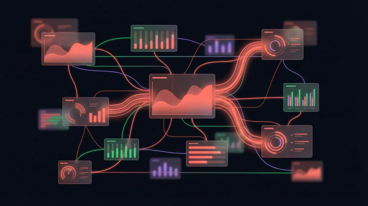 Abstract illustration of AI SEO tool comparison